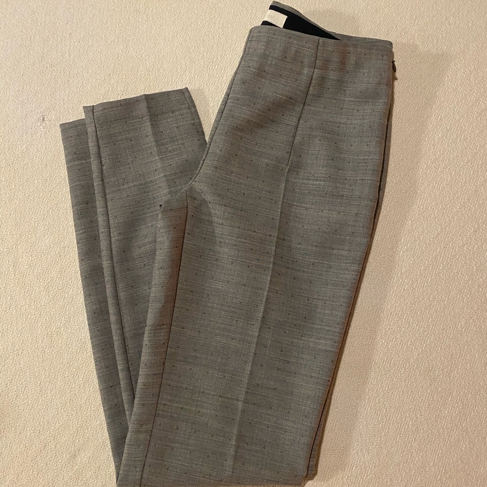 Scervino wool blend gray trousers